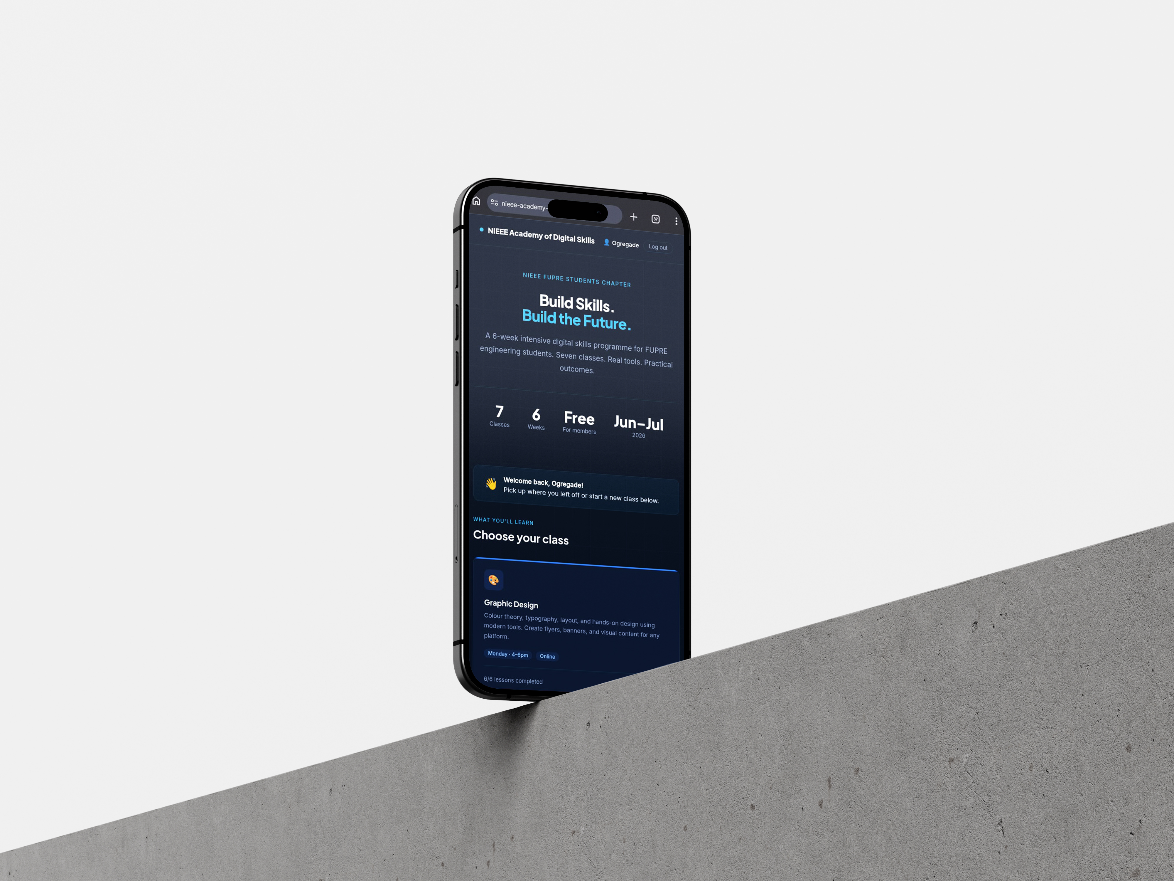 iPhone app presentation mockup